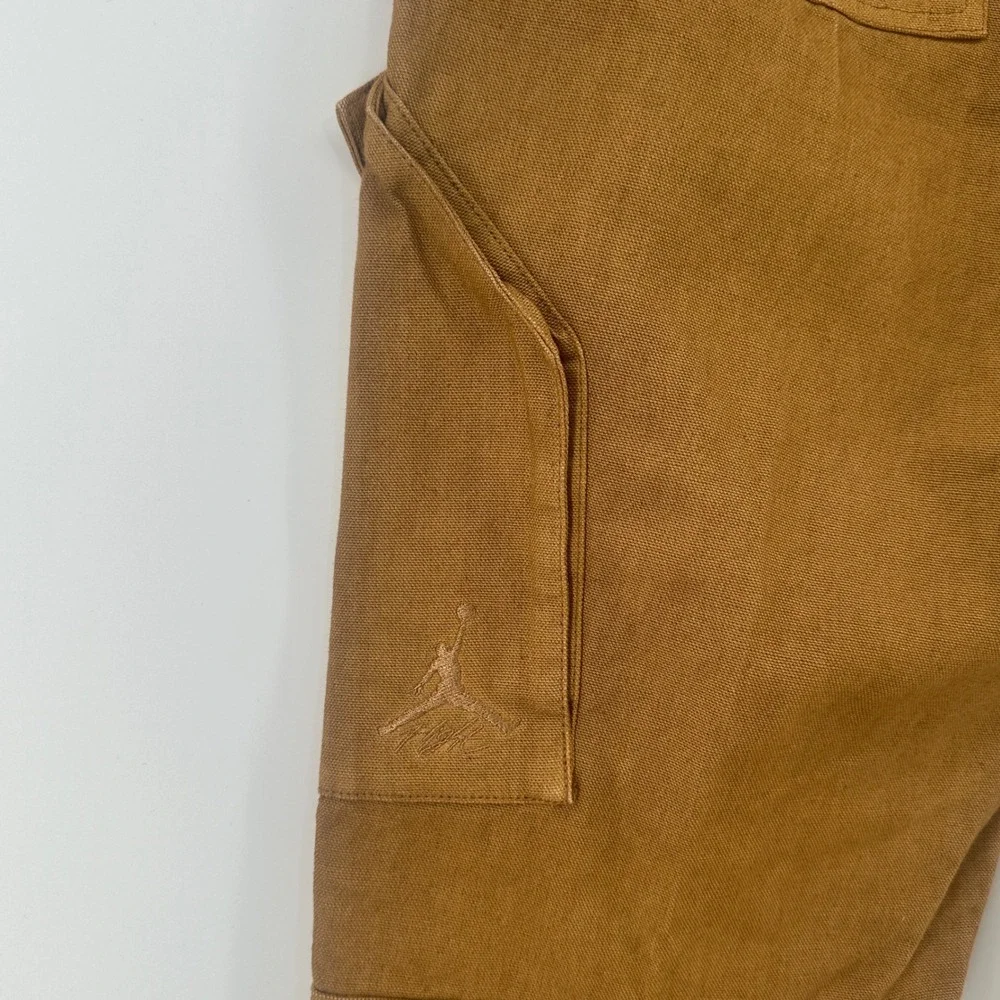 Jordan Flight Essentials Cargo Pants Mens M Brown Standard Fit FN6364-231 NWT